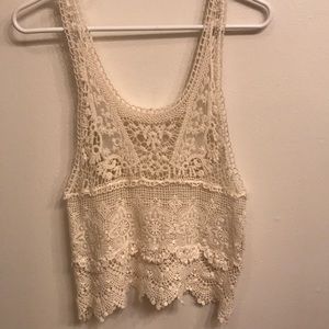 Crochet tank top